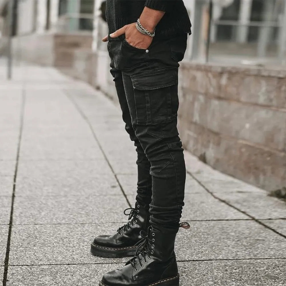Duval | Multi-pocket cargo jeans